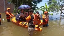 Banjir Bandang di Kabupaten Demak, Upaya Evakuasi Terhambat Arus Deras